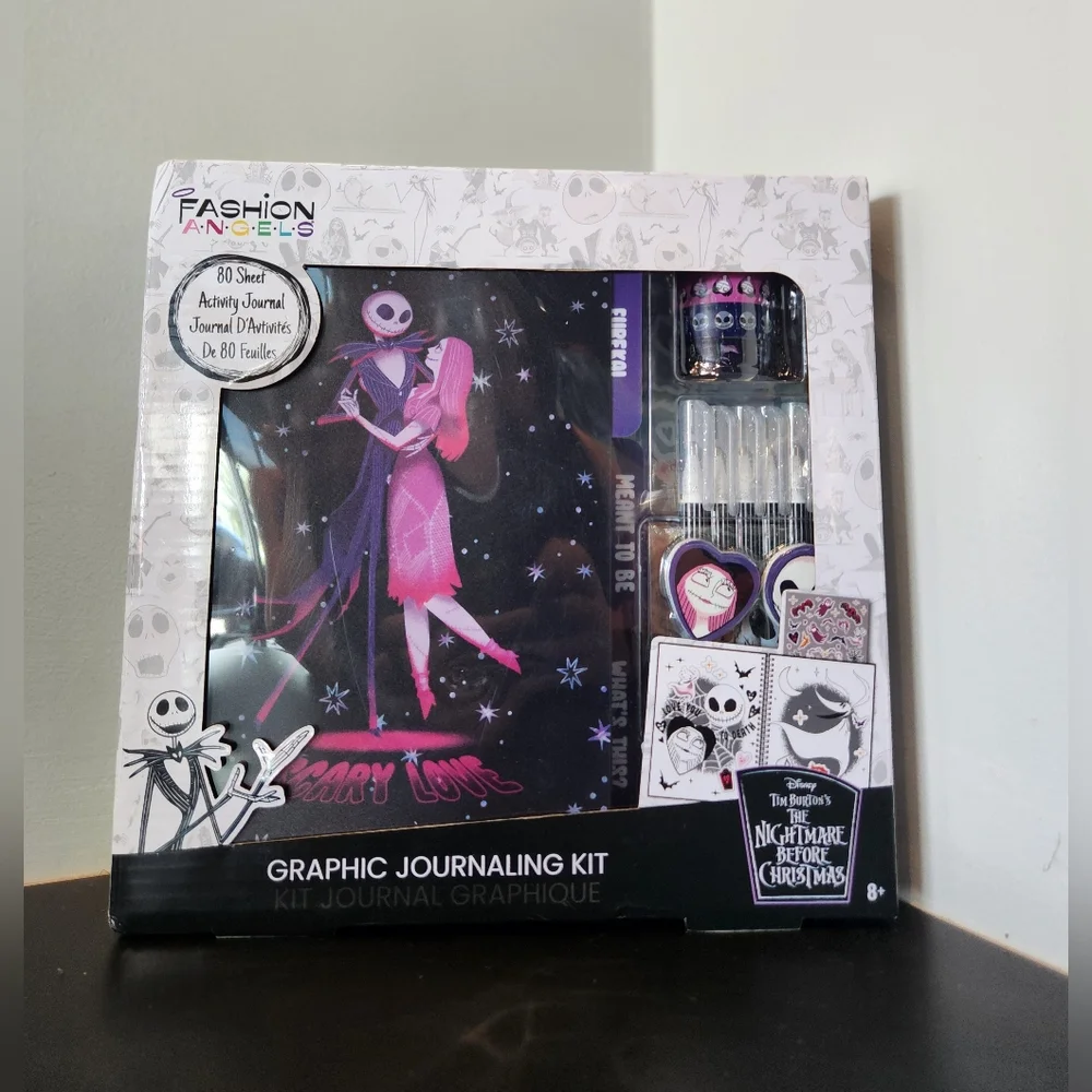 The Nightmare Before Christmas‎ Graphic Journaling Kit NWT